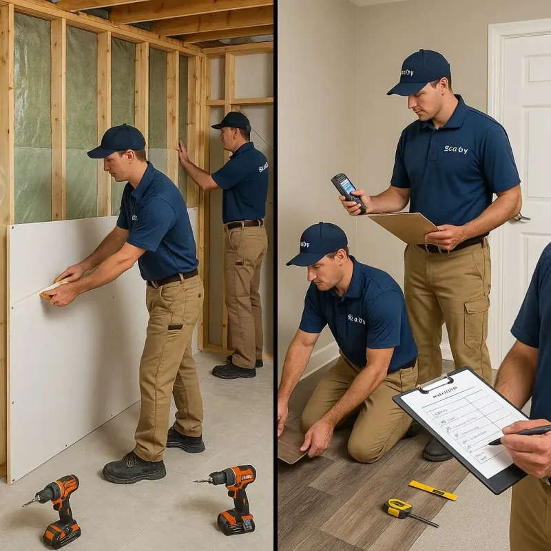 Repairs and Reconstruction process in Keokuk, IA